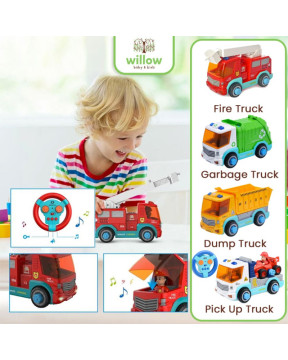 Okiedog DIY RC City Series Mobil Mobilan Mainan Anak