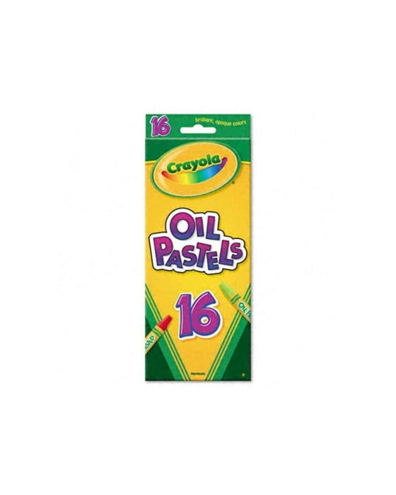 CRAYOLA 524616 OIL PASTELS 16 CT 
