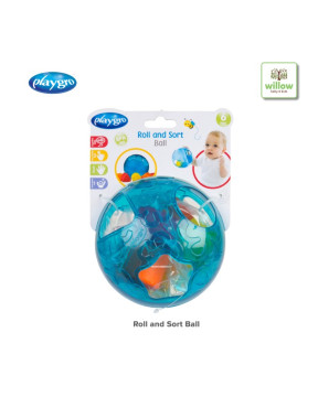 PLAYGRO 128942 ROLL N SORT BALL