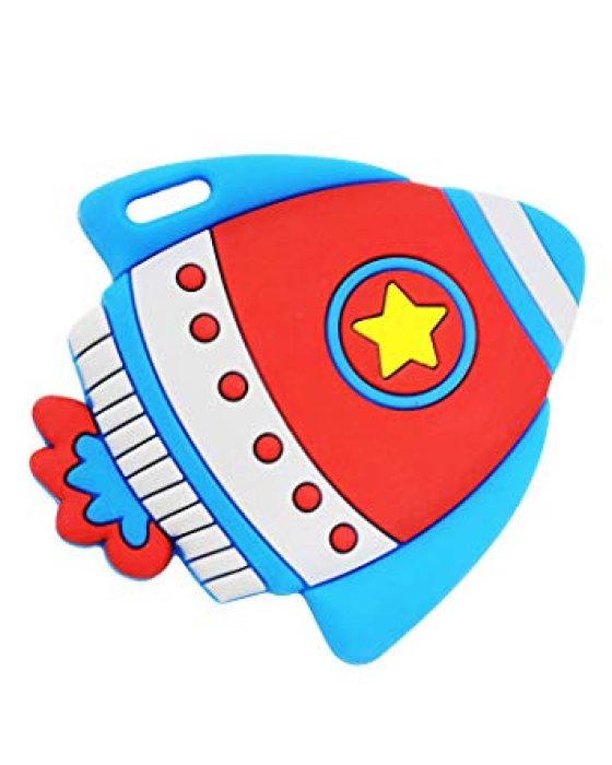 SILLI CHEWS BABY TEETHERS ROKET MAINAN GIGITAN BAYI