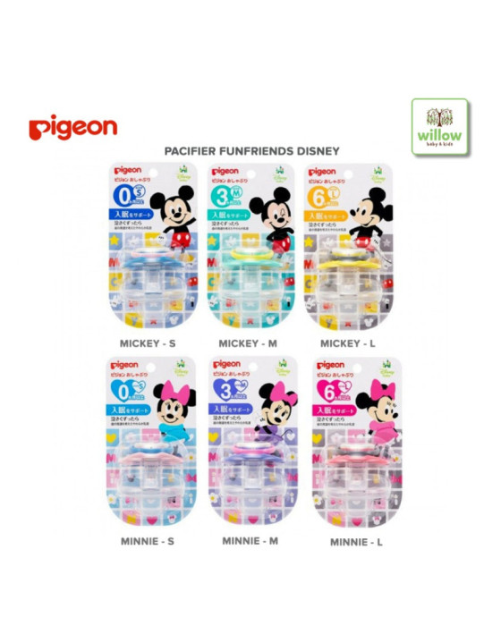Pigeon Pacifier Funfriends Disney Empeng  Dot Bayi