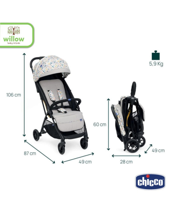 Chicco Glee Stroller Kereta Dorong Bayi