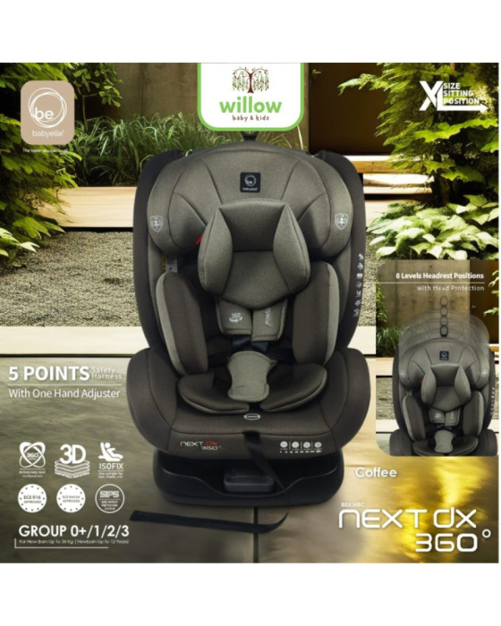 Dudukan Mobil Bayi Babyelle Next Dx 360