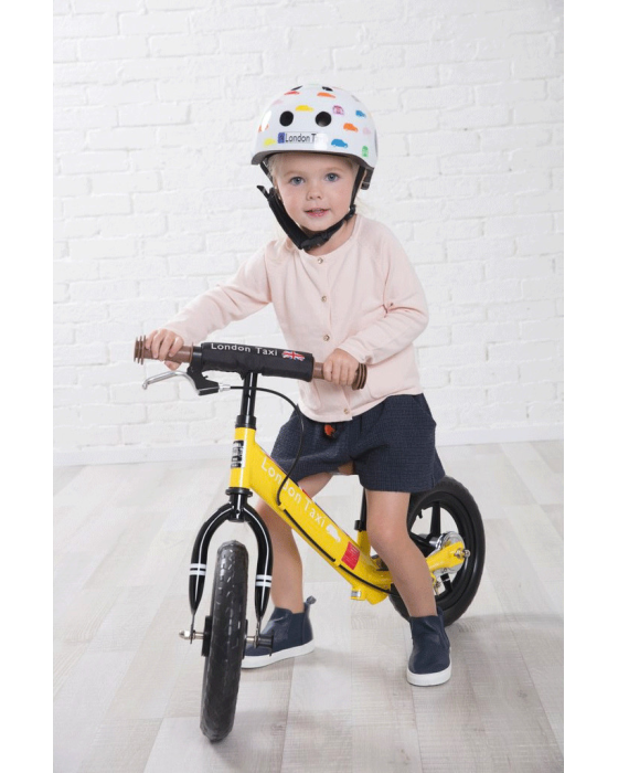 LONDON TAXI BIKE KICK - WHITE