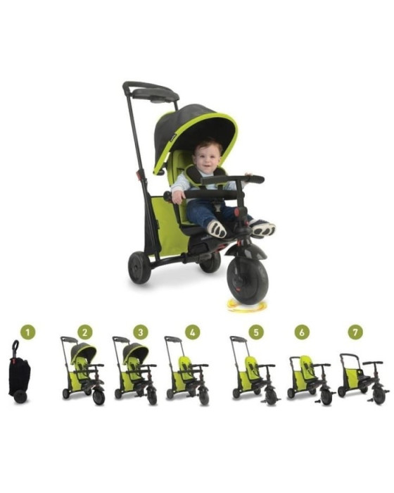 SMART TRIKE SMARTFOLD 500 GREEN SEPEDA BAYI 
