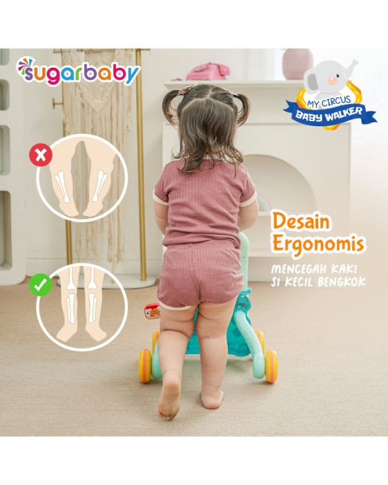 Baby Push Walker Sugar Baby Circus Walker