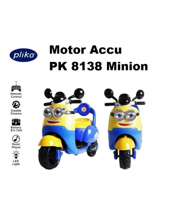 PLIKO MOTOR PK-8138N MINION BLUE
