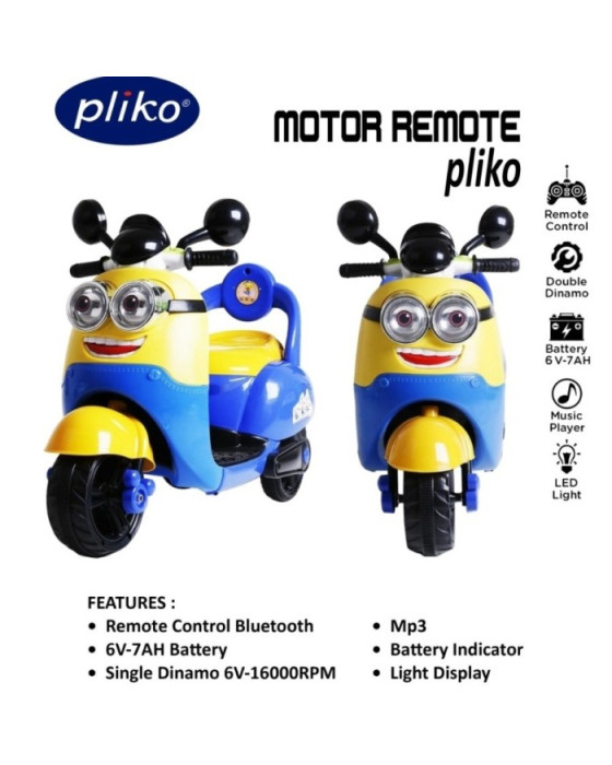 PLIKO MOTOR PK-8138N MINION BLUE