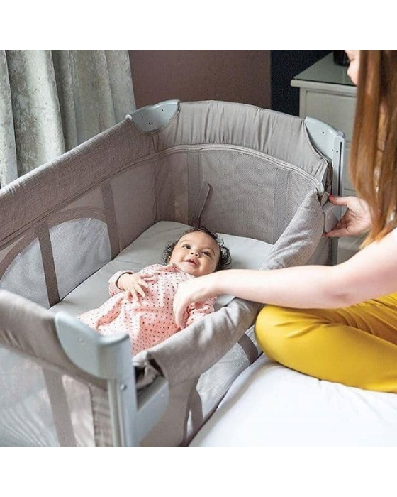 BABY BOX JOIE KUBBIE SLEEP TRAVEL COT SATELITE 