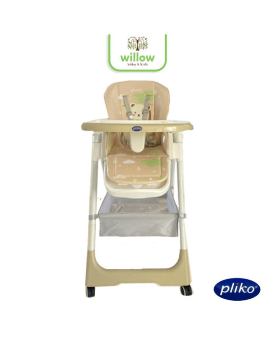 Pliko With Wheels Zola High Chair