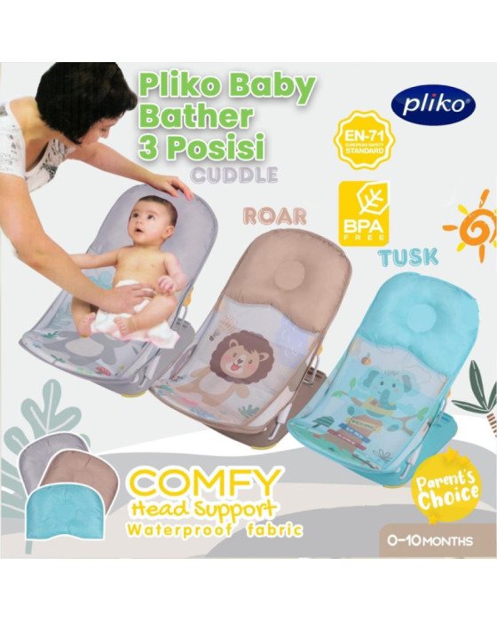 Perlengkapan Mandi Bayi Pliko Baby Bather 3 Posisi