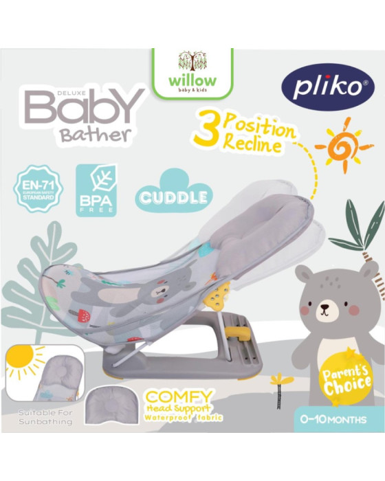 Perlengkapan Mandi Bayi Pliko Baby Bather 3 Posisi