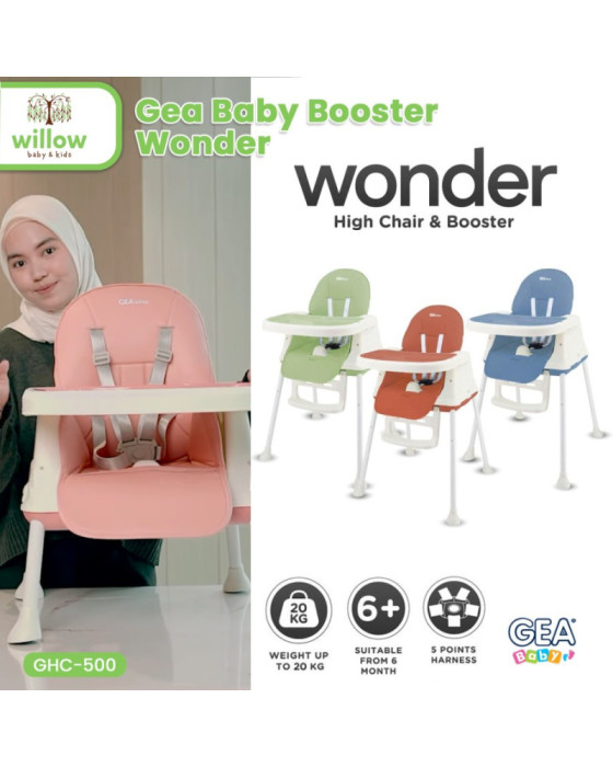 Kursi Makan Bayi Gea Baby Booster Wonder