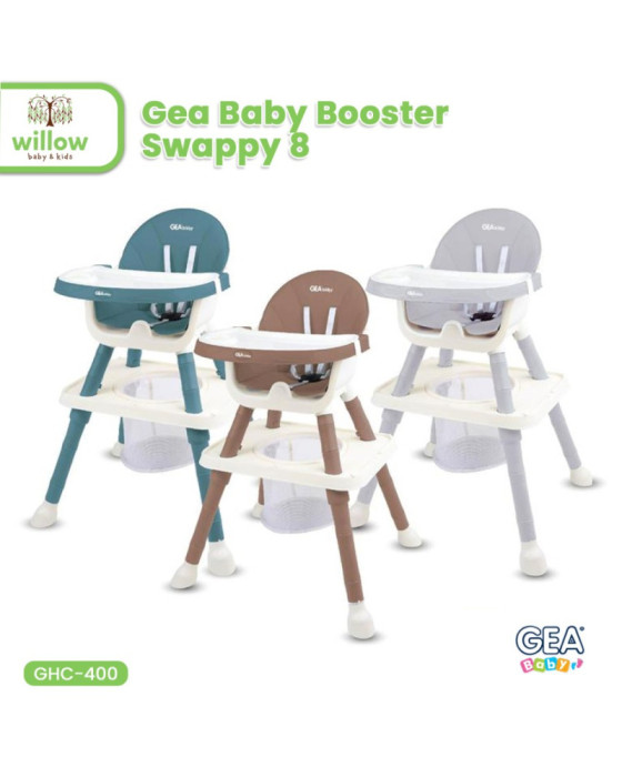 Kursi Makan Bayi Gea Baby Booster Swappy 8