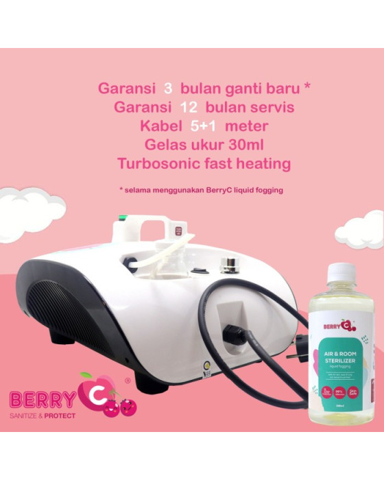 TURBO SONIC MESIN FOGGING + BERRYC FOGGING 500ML