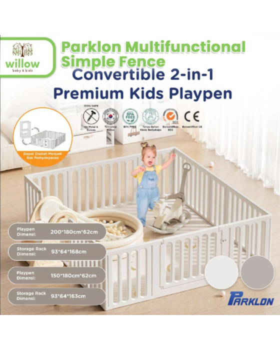 Parklon Multifunctional Simple Fence Pagar Pelindung Bayi