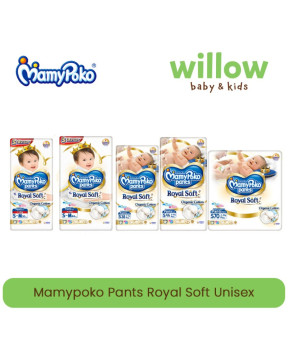 Mamypoko Pants Royal Soft Unisex Diaper Popok Bayi
