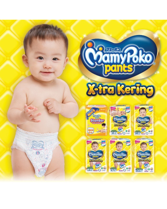 MAMYPOKO PANTS STANDART X-TRA KERING (ULTRA JUMBO) POPOK SEKALI PAKAI