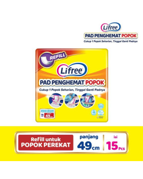 LIFREE PAD PENGHEMAT POPOK OPEN 15P