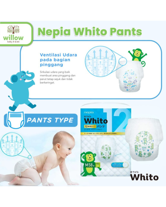 Nepia Whito Pants Popok Bayi