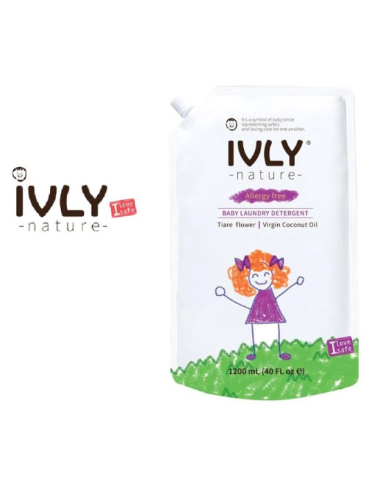 IVLY NATURE SOFTERNER TIARE FLOWER-COCONUT OIL REFILL 1200ML