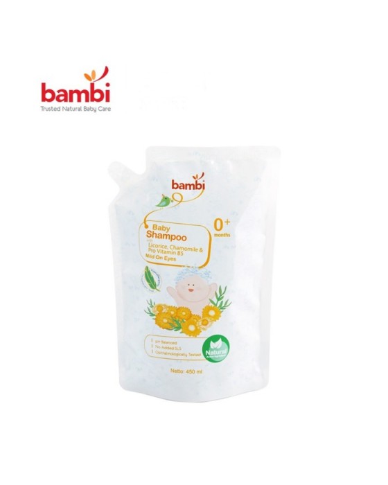 BAMBI BABY SHAMPO REFILL 450ML