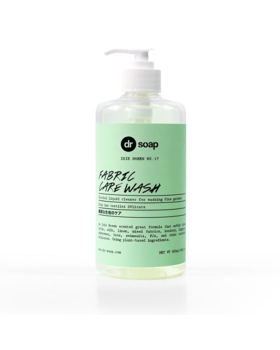 DR SOAP FABRIC CARE WASH IRIS GREEN 500ML DETERJEN CAIR