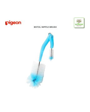 Pigeon 2In1 Bottle Nipple Brush Sikat Cuci Botol