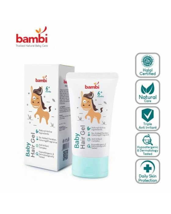 Bambi Baby Hair Gel 50ml