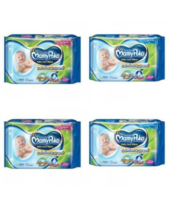 MAMY POKO WIPES ANTISEPTIC 44S