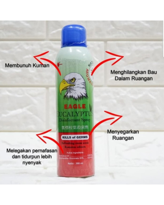 CAPLANG EUCALYPTUS DISINFECTANT SPRAY 500ML