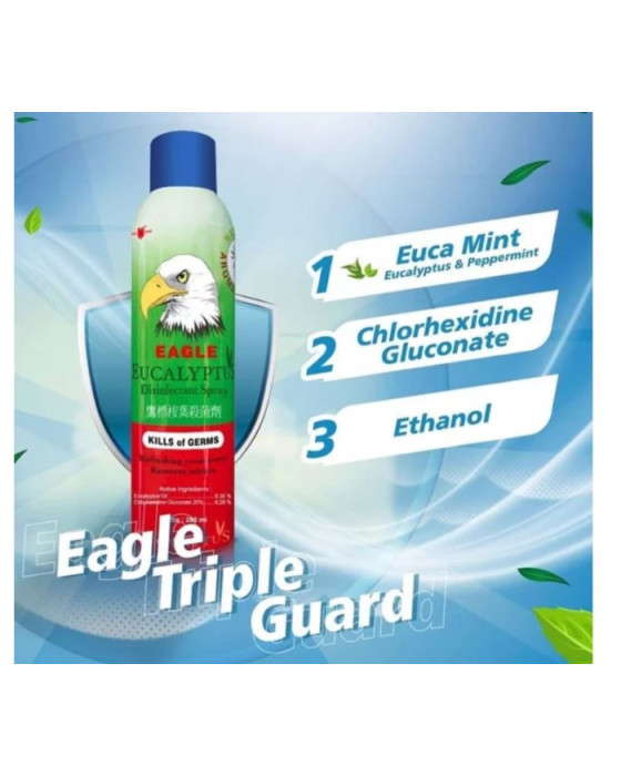 CAPLANG EUCALYPTUS DISINFECTANT SPRAY 500ML