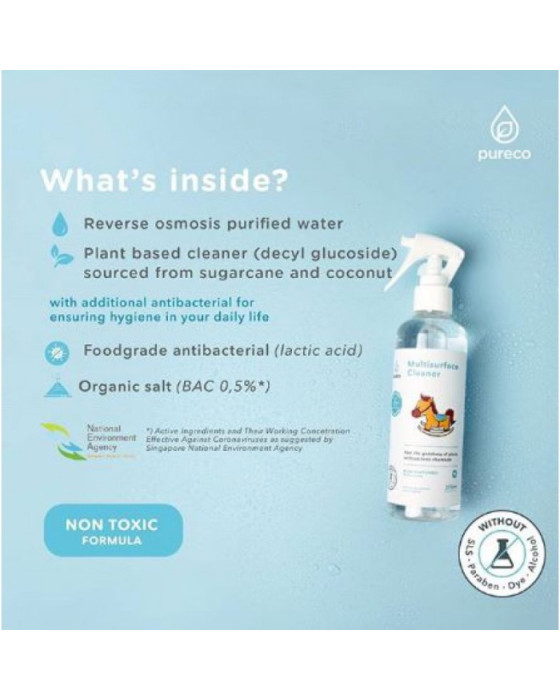 PURECO MULTISURFACE CLEANER - 900ML