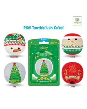 FLIPPER TOOTHBRUSH HOLDER (SANTA EDITION) - ST. CLAUS