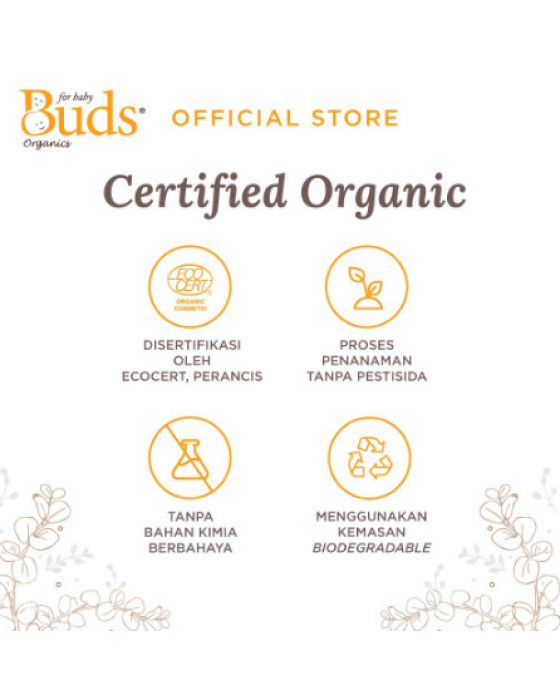 BUDS HOUSEHOLD ECO BABY SAFE FABRIC SOFTENER 600ML