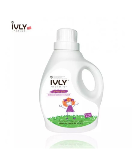 IVLY NATURE BABY LAUNDRY DETERGENT TIARE FLOWER-COCONUT OIL 1800ML