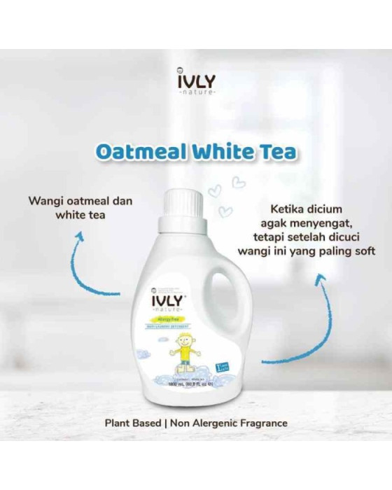 IVLY NATURE BABY LAUNDRY DETERGENT OATMEAL-WHITE TEA 1800ML