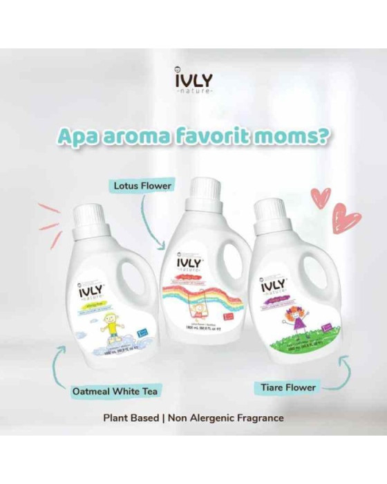IVLY NATURE BABY LAUNDRY DETERGENT OATMEAL-WHITE TEA 1800ML