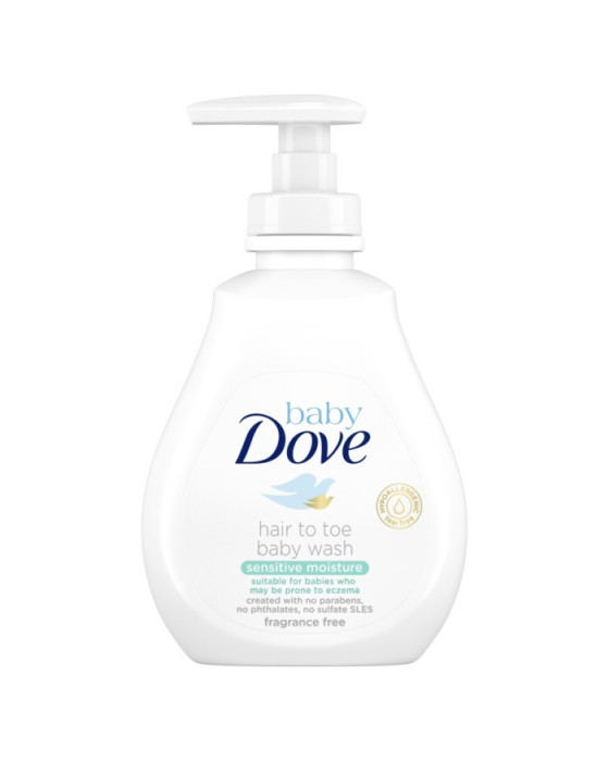 DOVE BABY HAIR TOE SENSITIVE MOISTURE ST 200ML