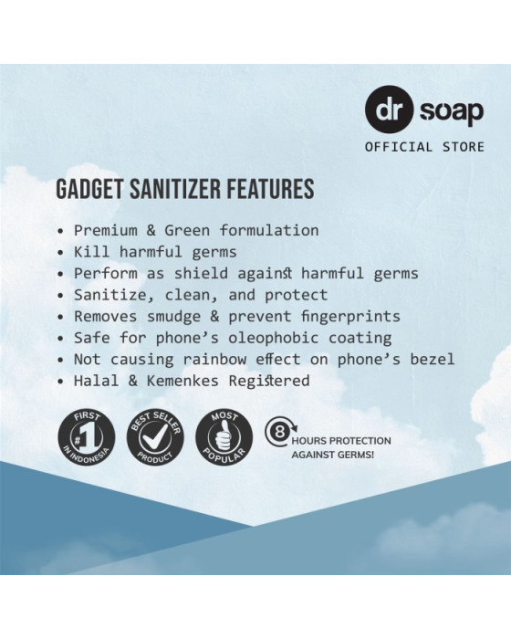 DR SOAP SANITIZER CLOUD KLAIR 60ML