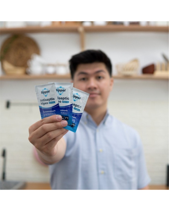 SIPPOL ANTISEPTIC WIPES
