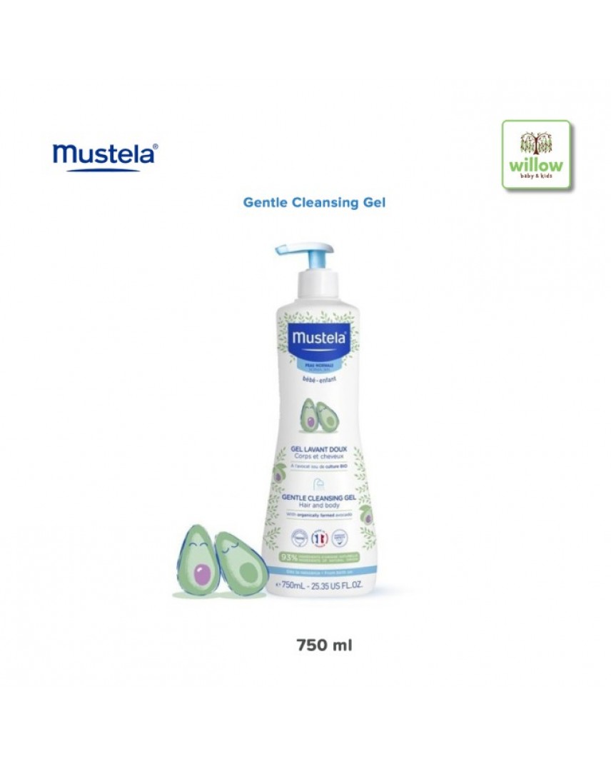 Mustela Bébé Gel Lavant Doux, 750 ml