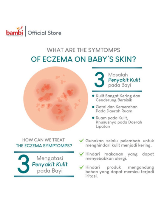 Parfume Bayi Bambi Dermacare Eau De Cologne 100Ml