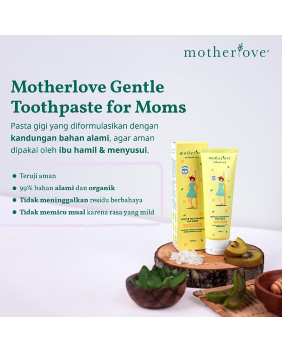 Motherlove Gentle Toothpaste For Moms Pasta Gigi 100Gr