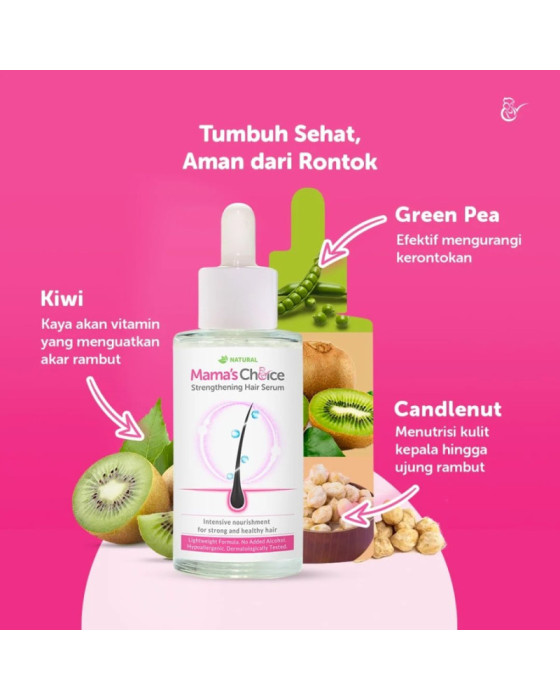 Mamaschoice Strengthening Hair Serum 50Ml Serum Rambut