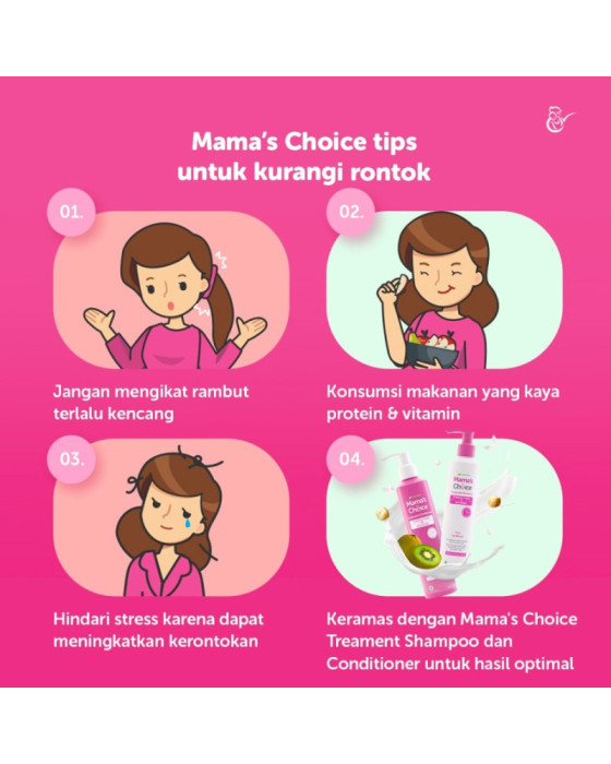 Mamaschoice Strengthening Hair Serum 50Ml Serum Rambut