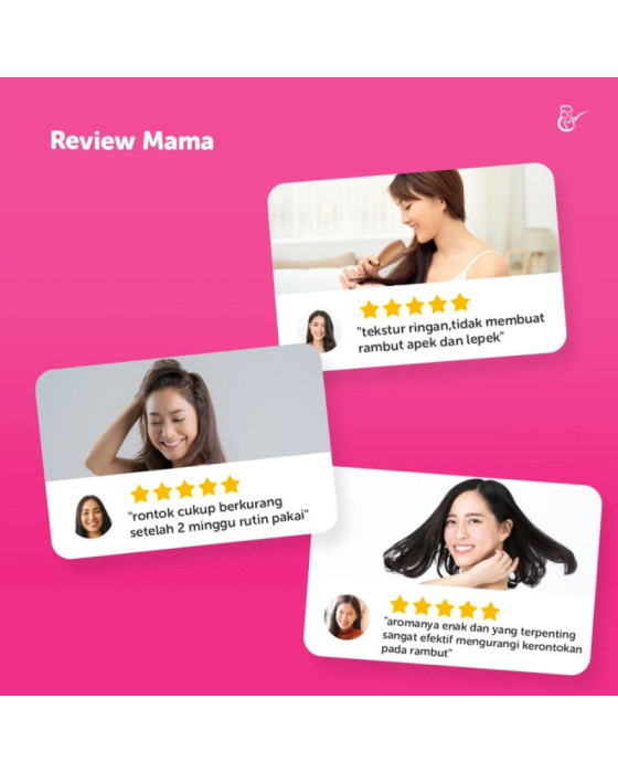 Mamaschoice Strengthening Hair Serum 50Ml Serum Rambut