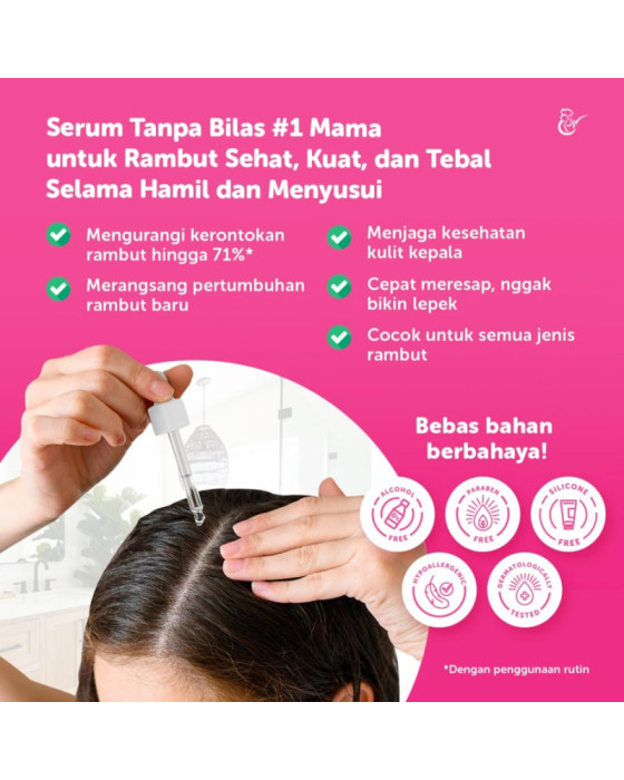 Mamaschoice Strengthening Hair Serum 50Ml Serum Rambut