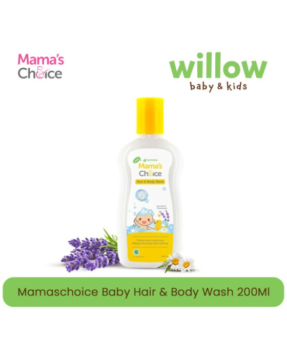 Mamaschoice Baby Hair N Body Wash 200Ml Sabun Bayi