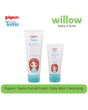 Pigeon Teens Facial Foam Daily Mild Cleansing Sabun Muka Wajah